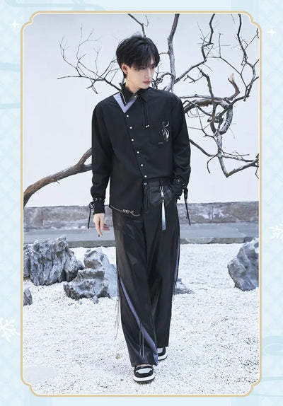 Genshin Impact Shenhe themed casual shirt recommended size reference guide
