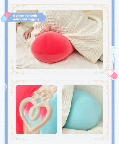 Sigewinne capsule pillow embroidery heart detail design