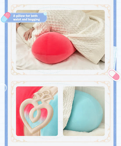 Sigewinne capsule pillow embroidery heart detail design