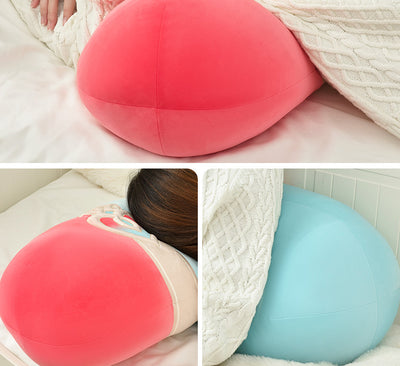 Sigewinne memory foam pillow side view capsule shape design