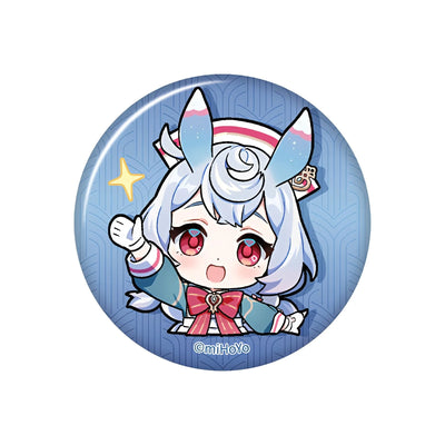 genshin impact sigewinne q version emoji badge front view