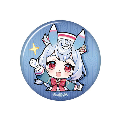 genshin impact sigewinne q version emoji badge front view