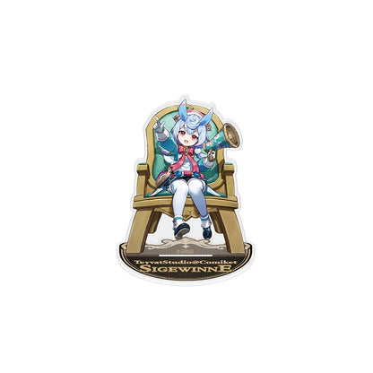 Genshin Sigewinne acrylic stand from the Teyvat Special Screening Series with colorful stage themed illustration