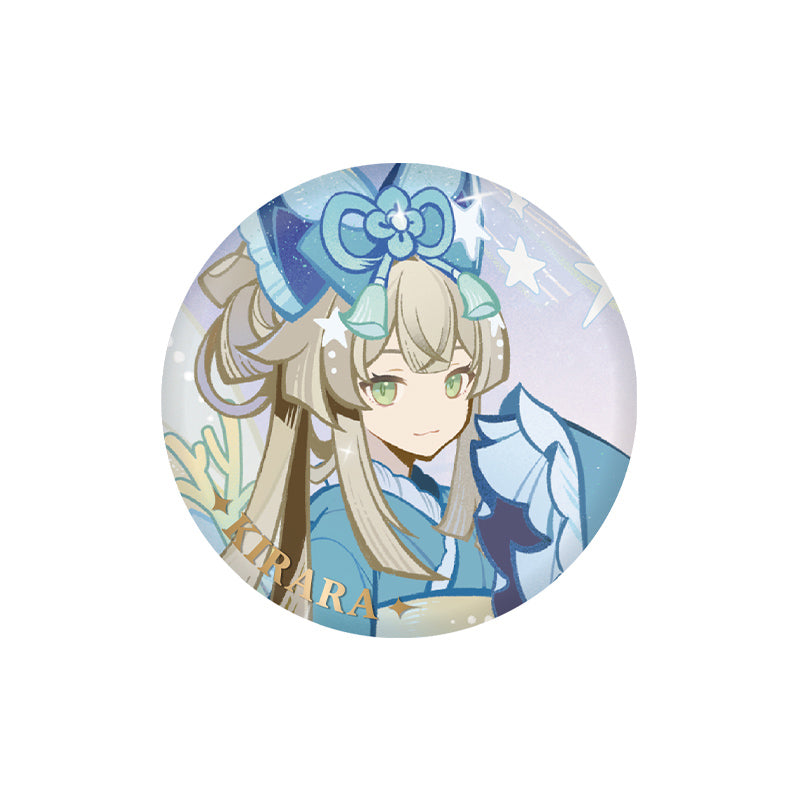 Genshin Impact Silken Dreams Series Kirara character badge themed collectible pin