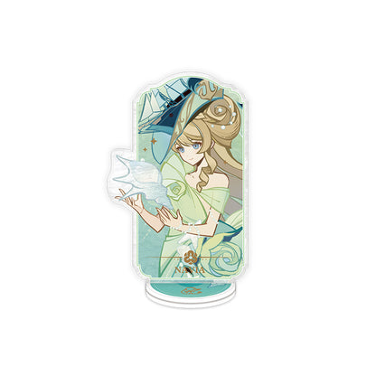 Genshin Impact Silken Dreams Series Navia acrylic standee themed desk display