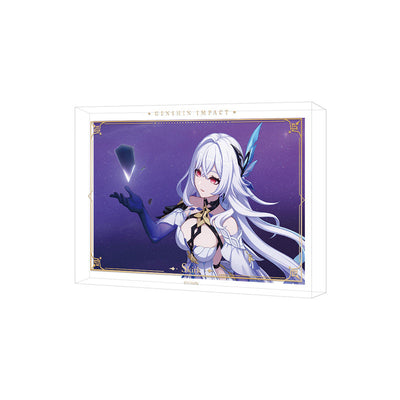 Genshin Impact acrylic PV series framed artwork Skirk character display