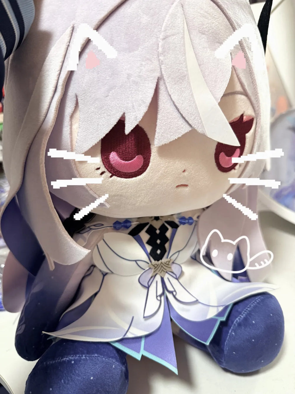 Genshin Impact Theme Series Sitting Plush Dolls – Skirk & Young Ajax