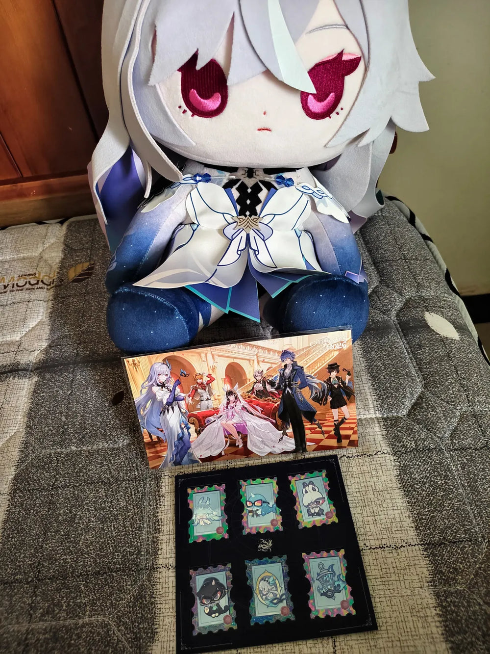 Genshin Impact Theme Series Sitting Plush Dolls – Skirk & Young Ajax