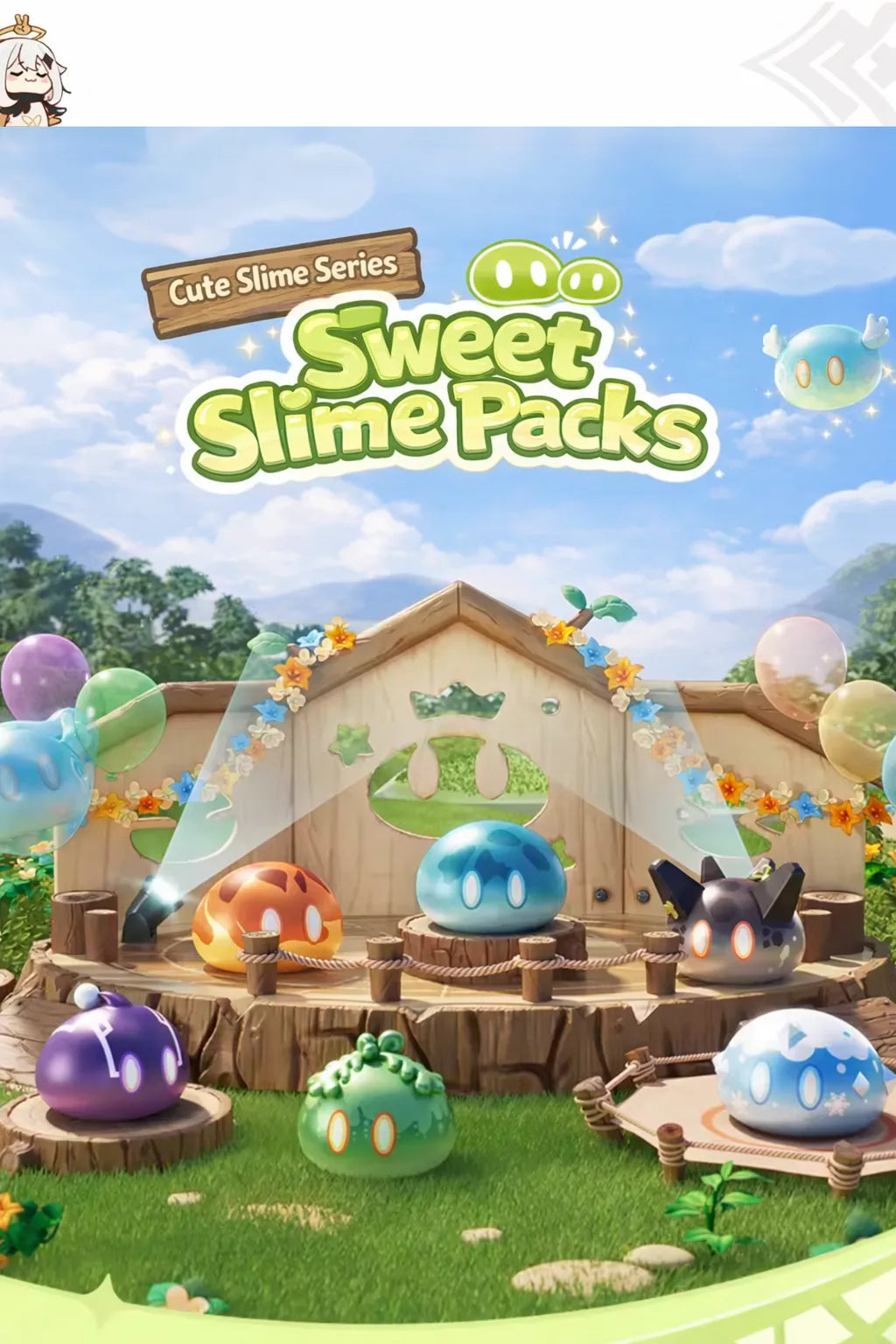 Genshin Impact Slime Product Details size material and packaging info