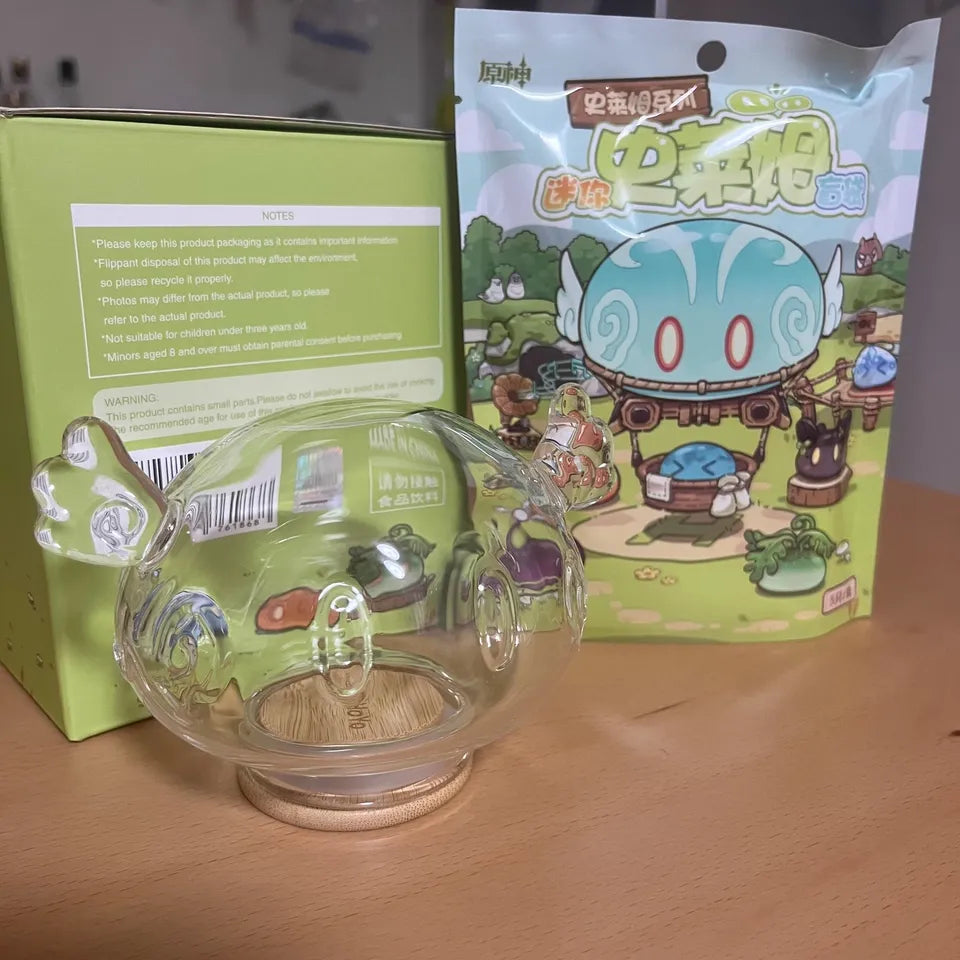 Genshin Impact Cute Slime Series Mini Blind Box & Glass Display Jar