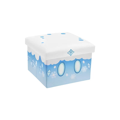 Genshin Impact Slime Series storage stool cryo design light blue ice themed