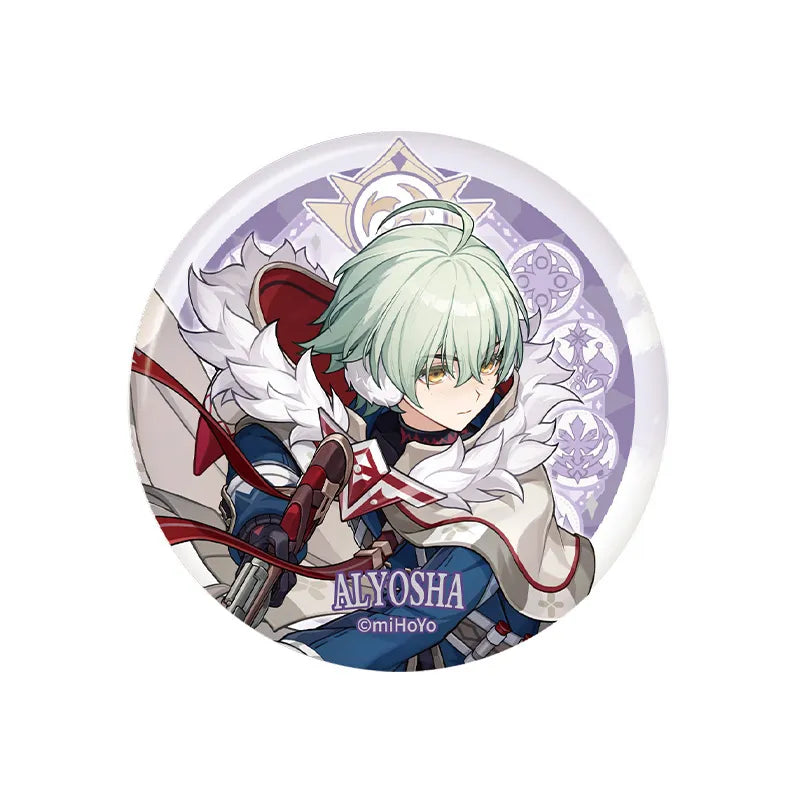 Genshin Impact Snezhnaya Alyosha character badge