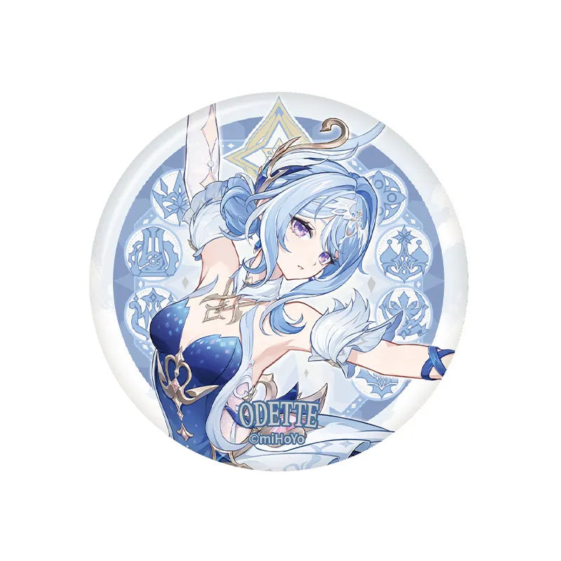 Genshin Impact Snezhnaya Odette character badge