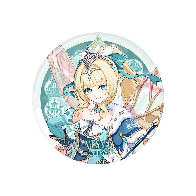Genshin Impact Snezhnaya Vesna Character Badge