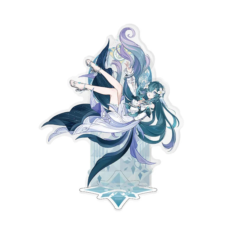 Genshin Impact Snezhnaya Vodyanitsa Character Standee