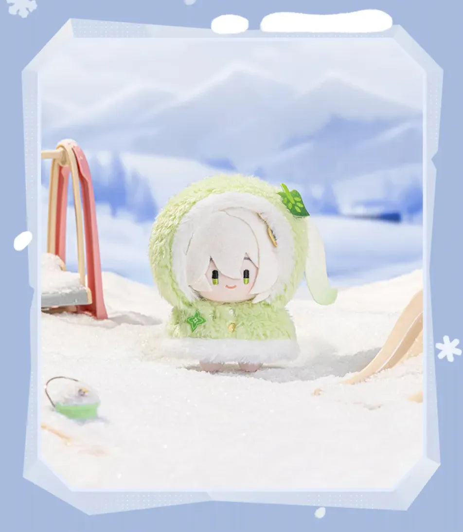 Genshin Impact Snowy Joy plush pendant product display highlighting character design details
