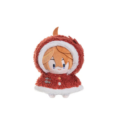 Genshin Impact Snowy Joy Tartaglia plush pendant on white background