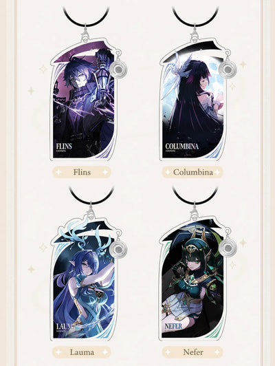Genshin Impact Song of the Welkin Moon Acrylic Hanging Stand Craftsmanship and Details