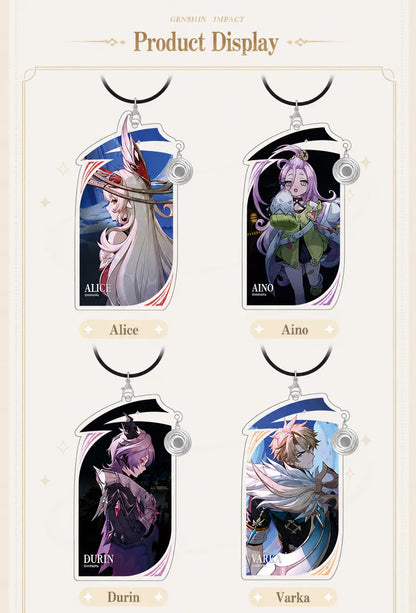 Genshin Impact Song of the Welkin Moon Acrylic Hanging Stand Display Showcase