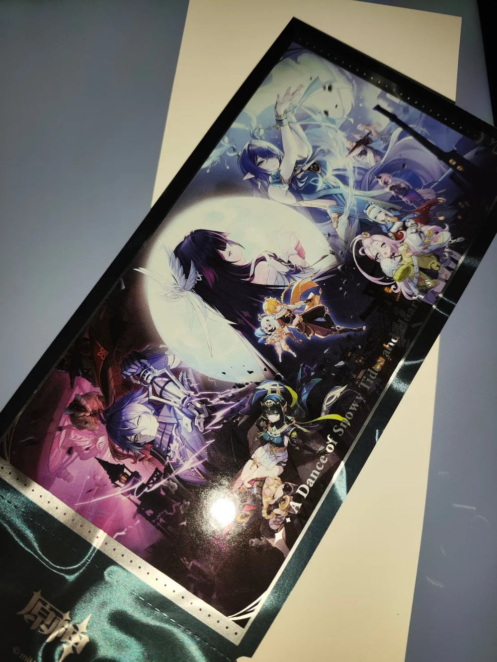 Genshin Impact Song of the Welkin Moon Holographic Ticket Blind Box
