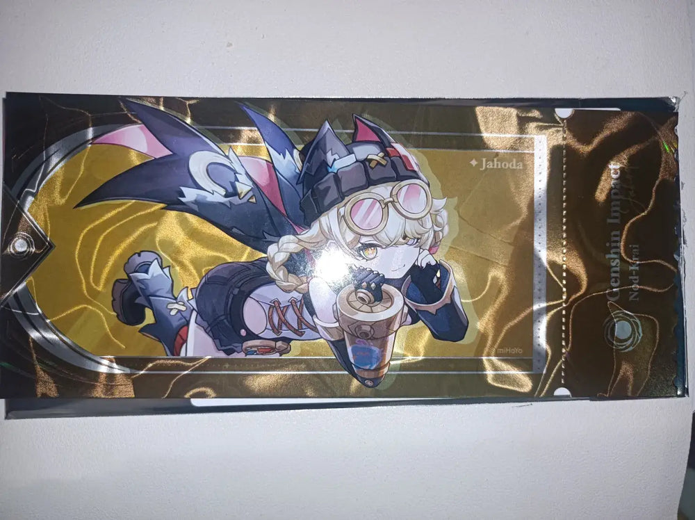 Genshin Impact Song of the Welkin Moon Holographic Ticket Blind Box