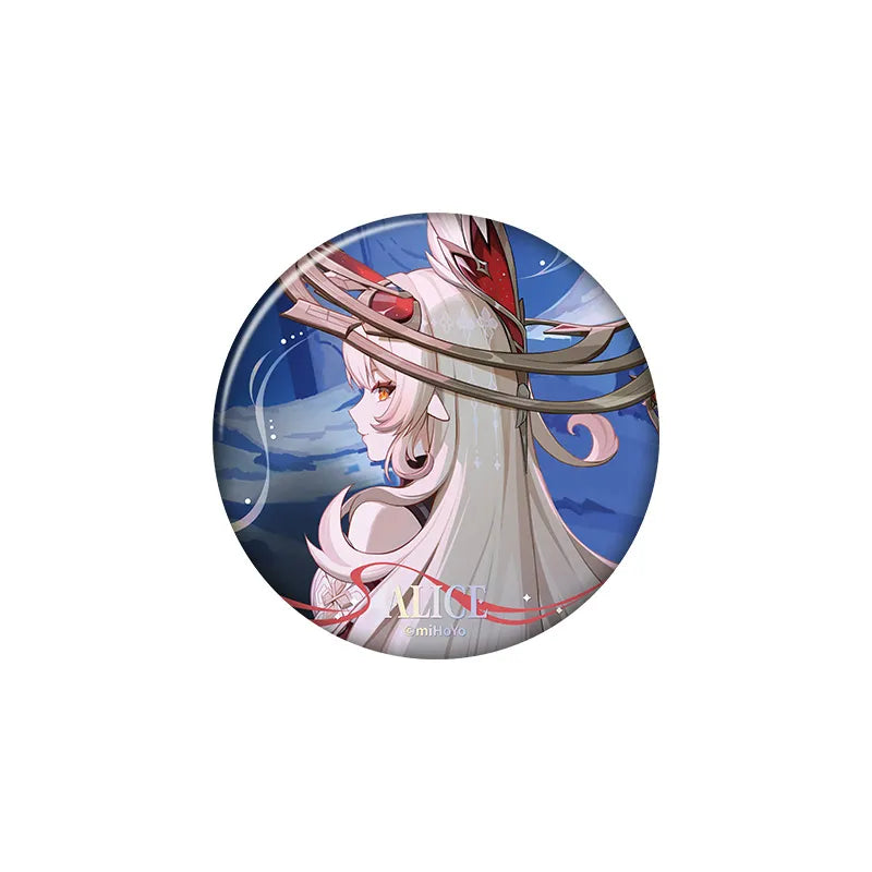 Genshin Impact Song of the Welkin Moon Series Alice Character Badge
