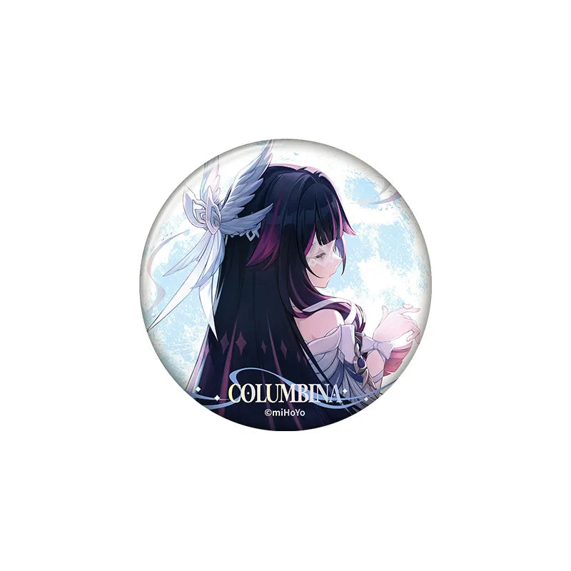 Genshin Impact Song of the Welkin Moon Series Columbina Character Badge