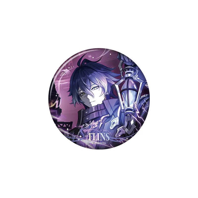 Genshin Impact Song of the Welkin Moon Series Flins Character Badge