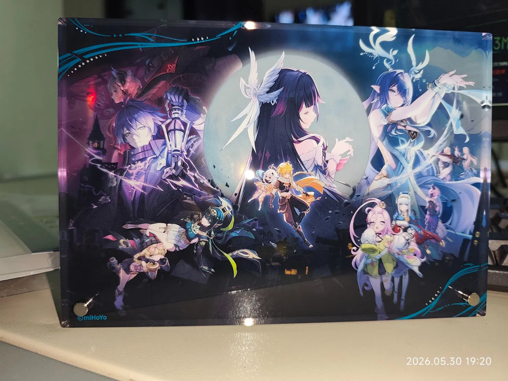 Genshin Impact Song of the Welkin Moon Acryl-Display (7 mm)