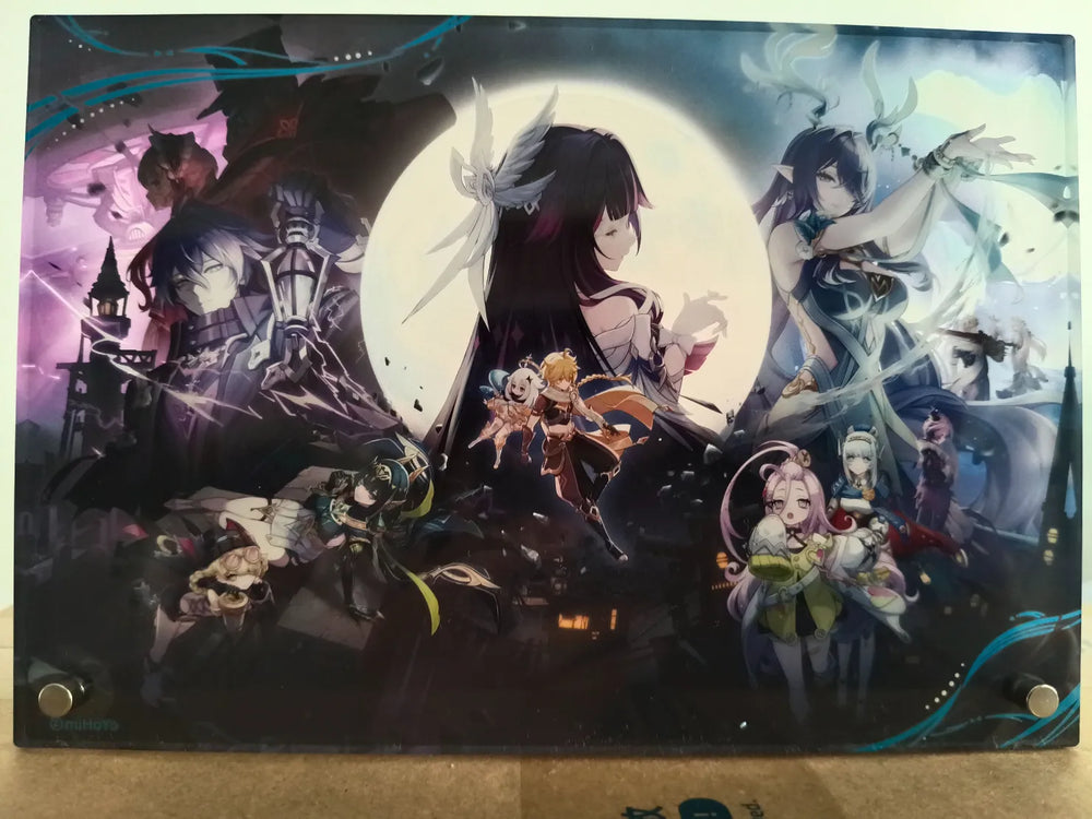 Genshin Impact Song of the Welkin Moon Acryl-Display (7 mm)