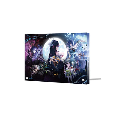 Genshin Impact Song of the Welkin Moon Thick Acrylic Display featuring Flins