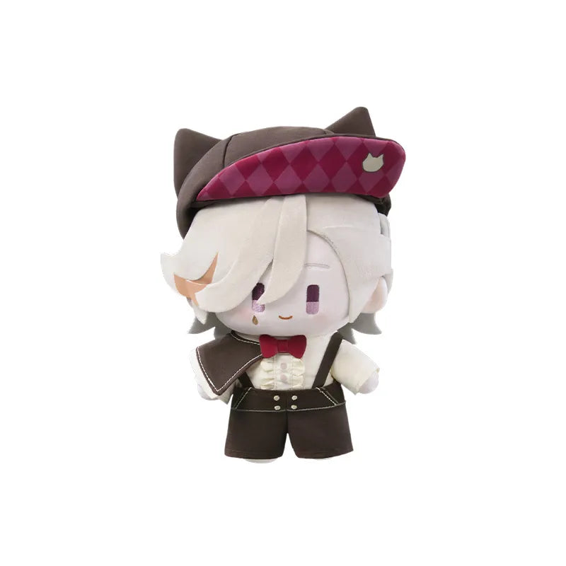 Genshin Impact Spring Blossom Tales Lyney plush doll on white background