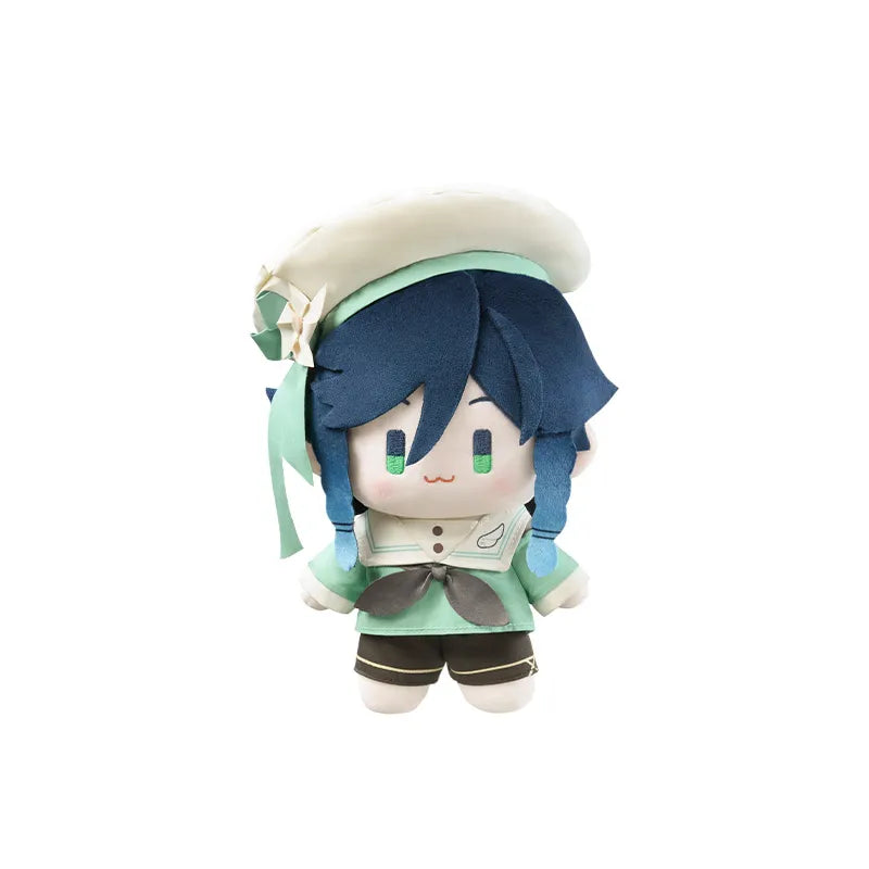 Genshin Impact Spring Blossom Tales Venti plush doll on white background
