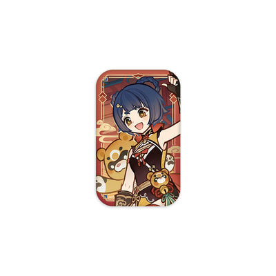 Genshin Impact Spring Breeze Series Badge Xiangling