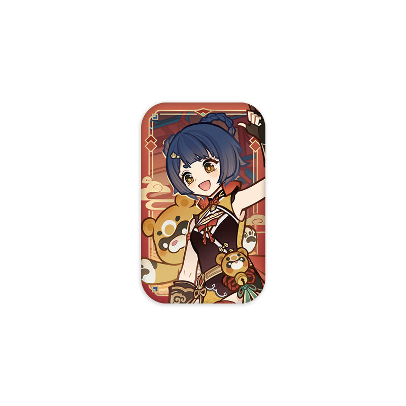 Genshin Impact Spring Breeze Series Badge Xiangling