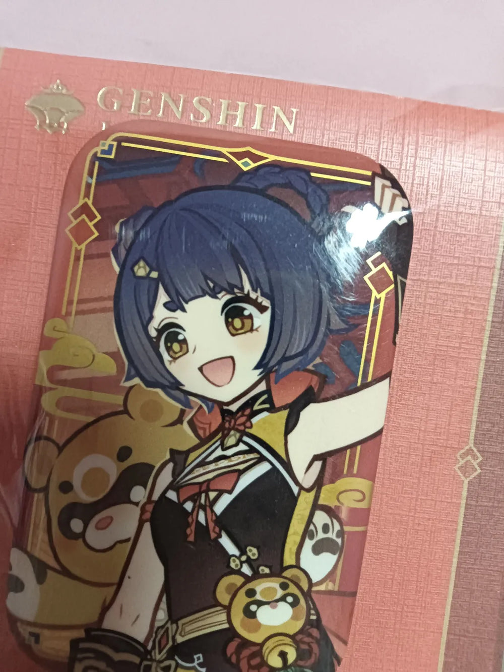 Genshin Impact Spring Breeze Series Badge & Collection Card