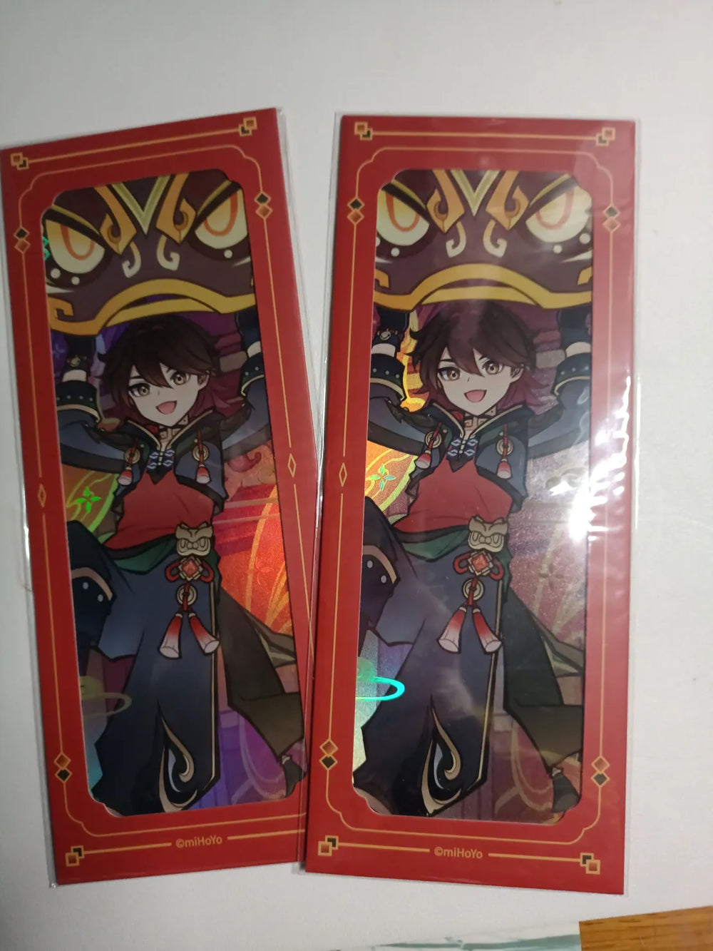 Genshin Impact Spring Breeze Series Badge & Collection Card
