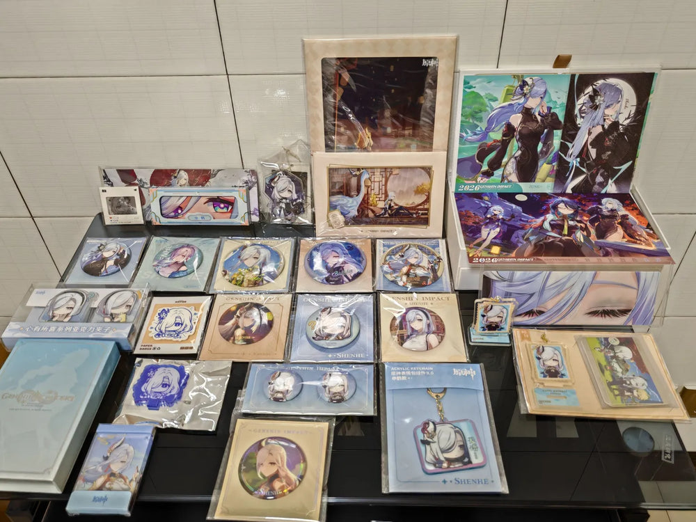 Genshin Impact Teyvat Series Standees – Diluc Keqing Yelan