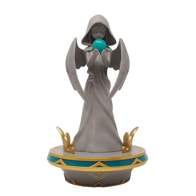 Genshin Impact Statue of The Seven Anemo luminous figure on white background