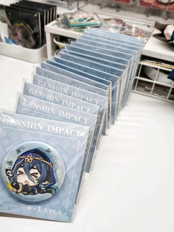 Genshin Impact Sumeru Q-Style Ausdruck Badge Serie