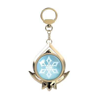 Genshin Impact Sumeru Cryo vision keychain ice element accessory