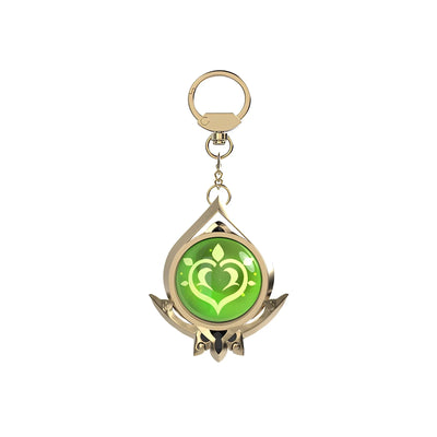 Genshin Impact Sumeru Dendro vision keychain nature element accessory