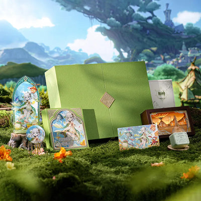 Genshin Impact Sumeru Nahida OST merchandise gift box and collectibles