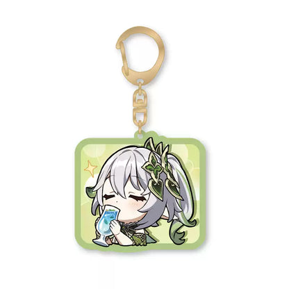 Genshin Impact Sumeru Q style acrylic keychain Nahida