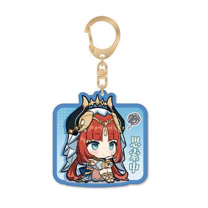 Genshin Impact Sumeru Q style acrylic keychain Nilou