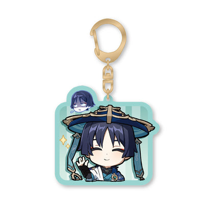 Genshin Impact Sumeru Q style acrylic keychain Wanderer