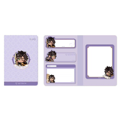 Genshin Impact Sumeru Q style sticky notes set Sethos