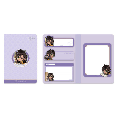 Genshin Impact Sumeru Q style sticky notes set Sethos