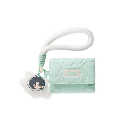 Genshin Impact Sweet Dream Whispers Xiao Cloud Storage Pouch with Plush Wrist Strap