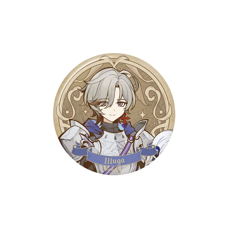 Genshin Impact Tabletop Troupe Illuga character badge